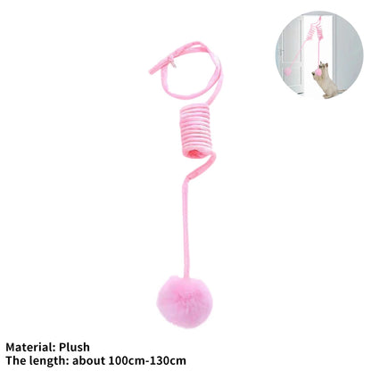 Electric Cat Ball Toys Automatic Rolling Smart Cat Toys Interactive for Cats Training Self-Moving Kitten Toys for Indoor Playing